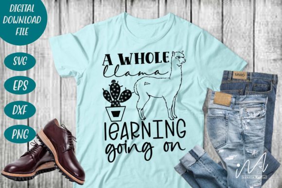 A Whole Llama Learning Going on Svg for Crafts and Graphics