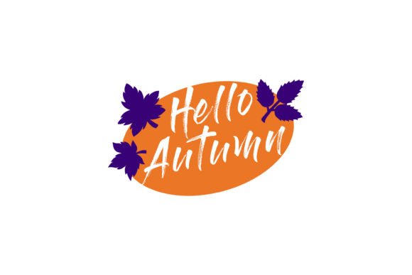 Autumn and Fall Quote Design Template for Crafts and Graphics