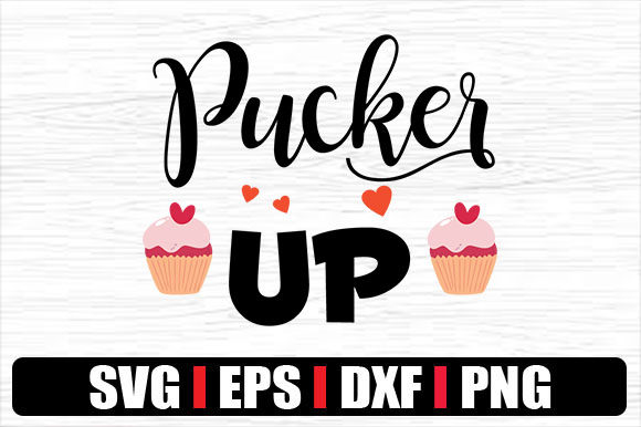 Pucker Up: A Graphic Design Asset for Crafts and Digital Publishing