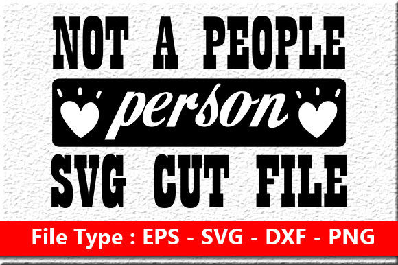 Sassy Quote Design Not a People Person Review